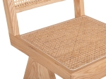 ΚΑΡΕΚΛΑ FREDRIK HM9873 ΞΥΛΟ ΦΡΑΞΙΝΟΥ ΚΑΙ RATTAN ΣΕ ΦΥΣΙΚΟ ΧΡΩΜΑ 45x55,5x83Yεκ.