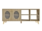 ΕΠΙΠΛΟ ΤΗΛΕΟΡΑΣΗΣ RILLION HM9879 ΜΕΛΑΜΙΝΗ ΣΕ SONAMA 120x40x50Yεκ
