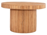 ΤΡΑΠΕΖΙ ΤΡΑΠΕΖΑΡΙΑΣ GATSBY HM9884 ΦΥΣΙΚΟ RATTAN ΣΕ ΦΥΣΙΚΟ ΧΡΩΜΑ Φ120x76Υεκ.