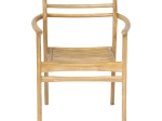 ΠΟΛΥΘΡΟΝΑ MOOSEN HM9936 ΜΑΣΙΦ ΞΥΛΟ TEAK ΣΕ ΦΥΣΙΚΟ 59x60x78,5Υ