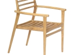 ΠΟΛΥΘΡΟΝΑ MOOSEN HM9936 ΜΑΣΙΦ ΞΥΛΟ TEAK ΣΕ ΦΥΣΙΚΟ 59x60x78,5Υ