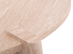 ΣΕΤ 2ΤΜΧ ΤΡΑΠΕΖΙΑ ΣΑΛΟΝΙΟΥ EQUIL HM9943.01 MDF ΜΕ ΜΕΛΑΜΙΝΗ-ΦΥΣΙΚΟ 66x66εκ + 87x87εκ