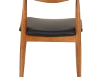 KΑΡΕΚΛΑ ΤΡΑΠΕΖΑΡΙΑΣ ALOR HM9947.03 RUBBERWOOD ΚΑΡΥΔΙ-ΜΑΥΡΟ PU 55x51x75Υεκ