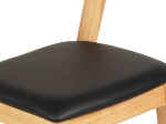 ΣΚΑΜΠΟ ΜΠΑΡ NAMI HM9952.01 RUBBERWOOD ΣΕ ΟΑΚ-ΜΑΥΡΟ PU 47,5x59x102,5Υεκ.