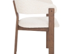 ΚΑΡΕΚΛΑ ZARRA HM9970.03 RUBBERWOOD ΣΕ ΚΑΡΥΔΙ-ΕΚΡΟΥ ΜΠΟΥΚΛΕ ΥΦΑΣΜΑ 55,5x59x81,5Υεκ