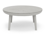 ΤΡΑΠΕΖΑΚΙ ΕΞ.ΧΩΡΟΥ ZODIAC SM6214.02 ΚΡΕΜ ΑΛΟΥΜ.-ΓΚΡΙ 3D PRINT ΓΥΑΛΙ TOP-Φ60x28Υεκ