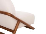 ΠΟΛΥΘΡΟΝΑ LOUNGE RAMROD SM9967 ΞΥΛΟ TEAK ΦΥΣΙΚΟ-ΕΚΡΟΥ ΜΠΟΥΚΛΕ 76x84x51-77,5Υεκ.
