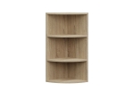 ALINA ΓΩΝΙΑΚΟ ΠΑΝΩ ΝΤΟΥΛΑΠΙ ΜΕ ΡΑΦΙΑ 28,5X28,5X71,8ΕΚ SONOMA