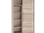 ΝΤΟΥΛΑΠΑ ΔΙΦΥΛΛΗ ILONA SONOMA 130X61X215ΕΚ MDF