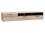 ΕΠΙΠΛΟ TV SOLO 180X52X34CM ΔΕΞΙ SONOMA-WENGE MDF ΚΑΜΠΥΛΩΤΟ ΤΕΛΕΙΩΜΑ ΣΤΙΣ ΠΟΡΤΕΣ