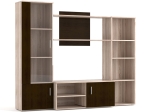 ΣΥΝΘΕΣΗ ΤΗΛΕΟΡΑΣΗΣ TIGRA 215X51.5X177CM ΣΟΝΟΜΑ-WENGE