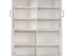 BΙΤΡΙΝΑ VERNE ΔΙΦΥΛΛΗ  114.8X37.2X153CM ΛΕΥΚΟ-ΦΥΣΙΚΟΣ ΔΡΥΣ