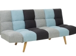 ΚΑΝΑΠΕΣ ΚΡΕΒΑΤΙ FRESH ΤΡΙΘΕΣΙΟΣ ΠΟΛΥΧΡΩΜΟ 182X81X84CM