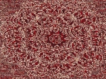 Borea Ριχτάρι Σενίλ Πολυθρόνας Arabesk 180 x 180 cm Μπορντώ