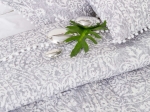 Borea Κουβερλί Εμπριμέ Σετ Maya Γκρι Υπέρδιπλο 220 x 240 cm + (2) 50 x 70 cm Γκρι