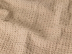 Borea Κουβέρτα Πικέ Waffle Μονή 160 x 260 cm Μπεζ