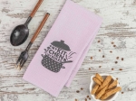 Borea Ποτηρόπανα Κουζίνας Waffle Digital Print 50 x 70 cm Βεραμάν