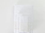 Borea Πετσέτες Σετ 3ΤΜΧ Blanche 70 x 140 / 50 x 90 / 30 x 50 cm Φυστικί