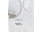 Borea Επίστρωμα Καπιτονέ Βαμβακερό 180 x 200 cm + 35 cm Λευκό
