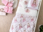Borea Πετσέτες Σετ 2ΤΜΧ Little Queen Εκρού 70 x 120 / 30 x 50 cm Εκρού