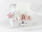 Borea Πετσέτες Σετ 2ΤΜΧ Little Queen Εκρού 70 x 120 / 30 x 50 cm Εκρού