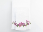 Borea Πετσέτα Προσώπου Bougainvillea 50 x 90 cm Λευκό
