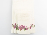 Borea Πετσέτες Σετ 2ΤΜΧ Bougainvillea 50 x 90 / 30 x 50 cm Εκρού