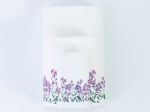 Borea Πετσέτες Σετ 2ΤΜΧ Forget me Not 50 x 90 / 30 x 50 cm Εκρού