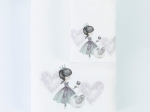 Borea Πετσέτες Σετ 2ΤΜΧ Odette Λευκό 70 x 120 / 30 x 50 cm Λευκό