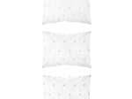 Borea Σεντόνι Σετ 2ΤΜΧ Hearts Μονό 160 x 240 cm + 50 x 70 cm Γκρι
