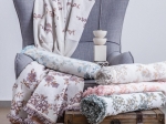 Borea Ριχτάρι Βαμβακερό Διθέσιο Margo 180 x 250 cm Γκρι