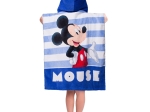 Borea Παιδικό Πόντσο Βαμβακερό Βελούδινο Mickey 320gsm 50 x 115 cm Μπλε