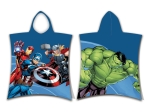 Borea Παιδικό Πόντσο Βαμβακερό Βελούδινο Avengers 320gsm 50 x 115 cm Μπλε