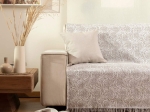 Borea Ριχτάρι Βαμβακερό Τετραθέσιο Rosa 180 x 350 cm Μπεζ