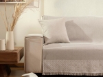 Borea Ριχτάρι Βαμβακερό Διθέσιο Iris 180 x 250 cm Μπεζ