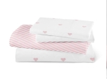Borea Ζεύγος Μαξιλαροθήκες Mix & Match Hearts (2) 50 x 70 cm Μπεζ