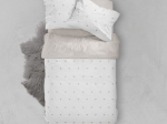 Borea Σεντόνι Mix & Match Hearts Μονό 160 x 240 cm Ροζέ