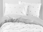 Borea Ζεύγος Μαξιλαροθήκες Mix & Match Diagonal (2) 50 x 70 cm Μπεζ