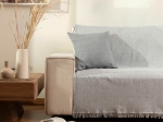 Borea Ριχτάρι Βαμβακερό Τετραθέσιο Aztek 180 x 350 cm Γκρι