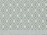 Borea Ριχτάρι Βαμβακερό Πολυθρόνας Ikat 180 x 180 cm Γκρι