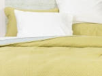 Borea Κουβερλί Premium Υπέρδιπλο 220 x 240 cm Λαδί-Βεραμάν