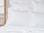 Borea Μαξιλαροθήκη Πλακέ Cvc 180TC 50 x 70 cm + 5 cm (oxford style) Λευκό