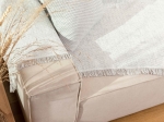 Borea Ριχτάρι Βαμβακερό Διθέσιο Yaiza 180 x 250 cm Μαύρο