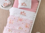 Borea Κουβερλί Κούνιας Princesa 110 x 140 cm Ροζέ