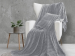 Borea Ριχτάρι Τριθέσιο Adeline 170 x 280 cm Ροζέ