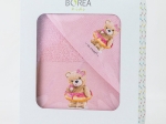 Borea Πετσέτες Σετ 2ΤΜΧ So Sweet 70 x 120 / 30 x 50 cm Ροζ