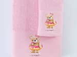 Borea Πετσέτες Σετ 2ΤΜΧ So Sweet 70 x 120 / 30 x 50 cm Ροζ
