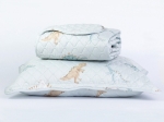 Borea Κουβερλί Σετ Stompy Μονό 160 x 220 cm + 50 x 70 cm Φυστικί