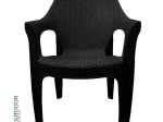 Bonsai Home Καρέκλα Propy PP 59x58x81εκ Καφέ Σκούρο