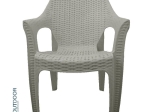 Bonsai Home Καρέκλα Propy PP 59x58x81εκ Καφέ Σκούρο